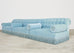 George Smith Mohair Velvet Ottoman Sofa Banquette