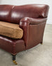 George Smith English Howard & Sons Signature Leather Sofa