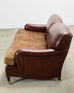 George Smith English Howard & Sons Signature Leather Sofa