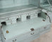 19th Century Georgian Astral Glazed Painted Bookcase with Secretary