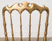 Pair of Italian Giltwood High Back Chiavari Chairs