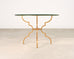 French Gilded Iron Hollywood Regency Breakfast or Center Table