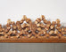 Mid-Century Italian Rococo Style Giltwood Ribbon Wall Mirror