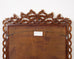Mid-Century Italian Rococo Style Giltwood Ribbon Wall Mirror