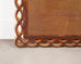 Mid-Century Italian Rococo Style Giltwood Ribbon Wall Mirror