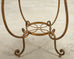 Rene Drouet Style Gilded Iron Granite Top Center Table