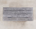 Timothy Oulton Glacier Coffee Table Burnt Timber in Lucite 6 Ft