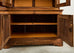 French Louis Philippe Style Walnut Library Bibliotheque Bookcase