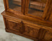 French Louis Philippe Style Walnut Library Bibliotheque Bookcase