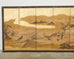 Japanese Edo Six Panel Screen Merrymaking in the Chinese Countryside