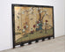 Chinese Export Six-Panel Gilt Landscape Coromandel Screen 8 Ft