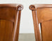 Set Six French Art Deco Gondola Dining Chairs