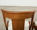 Set Six French Art Deco Gondola Dining Chairs