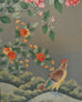 Gracie Style 8 Panel Chinoiserie Painted Wallpaper Screen 12 Ft