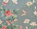 Gracie Style 8 Panel Chinoiserie Painted Wallpaper Screen 12 Ft