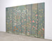 Gracie Style 8 Panel Chinoiserie Painted Wallpaper Screen 12 Ft