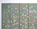 Gracie Style 8 Panel Chinoiserie Painted Wallpaper Screen 12 Ft