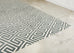 Neoclassical Style Greek Key Slate Rug by the Rug Company