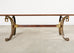 Maison Ramsay Neoclassical Style Bronze Dining Table 10 Ft