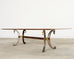 Maison Ramsay Neoclassical Style Bronze Dining Table 10 Ft