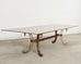 Maison Ramsay Neoclassical Style Bronze Dining Table 10 Ft