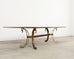 Maison Ramsay Neoclassical Style Bronze Dining Table 10 Ft