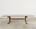 Maison Ramsay Neoclassical Style Bronze Dining Table 10 Ft