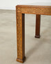 Pair of Henredon Chinese Chippendale Mahogany Side End Tables