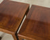 Pair of Henredon Chinese Chippendale Mahogany Side End Tables