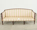 Federal Sheraton Style Mahogany Sofa Settee by Hickory Chair