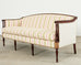 Federal Sheraton Style Mahogany Sofa Settee by Hickory Chair