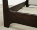 Holly Hunt Sorraia Queen Size Walnut Canopy Bed