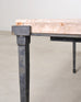 Holly Hunt Rue de Seine Limestone and Iron Cocktail Table 5 Ft