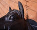 French Cast Iron Horse Head Butcher Shop Trade Sign