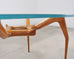 Ico Parisi Style Italian Walnut Spider Leg Dining Table