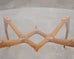 Ico Parisi Style Italian Walnut Spider Leg Dining Table