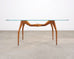Ico Parisi Style Italian Walnut Spider Leg Dining Table