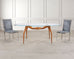 Ico Parisi Style Italian Walnut Spider Leg Dining Table