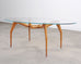 Ico Parisi Style Italian Walnut Spider Leg Dining Table
