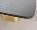 India Mahdavi Alber Sectional Walnut Brass Dining Table 11 Ft