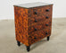 English Faux Tortoiseshell Lacquered Dresser by Ira Yeager