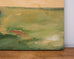 Ira Yeager 20th C. Corfu Woman on Donkey Oil Canvas Painting 6 Ft