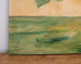 Ira Yeager 20th C. Corfu Woman on Donkey Oil Canvas Painting 6 Ft