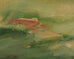 Ira Yeager 20th C. Corfu Woman on Donkey Oil Canvas Painting 6 Ft