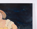 Ira Yeager 20th C. Woman in Yellow Oil Canvas Painting 5.5 Ft