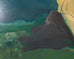 Ira Yeager 20th C. Woman in Yellow Oil Canvas Painting 5.5 Ft