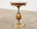 19th Century Italian Baroque Style Marble Top Drinks Table
