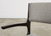 Set of Four Carlo De Carli Walnut Dining Armchairs