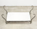 French Neoclassical Directoire Style Iron Sleigh-Form Daybed