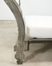 French Neoclassical Directoire Style Iron Sleigh-Form Daybed